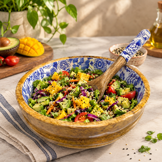 Portuguse Bloom Epoxy Bowl
