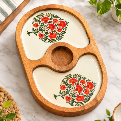 Two in One Platter with Bowl