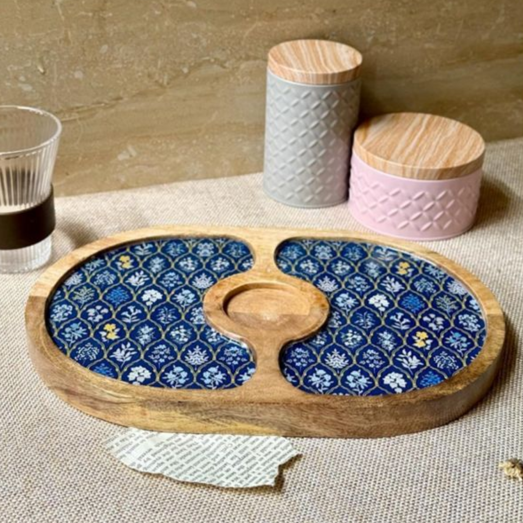 Two in One Platter with Bowl