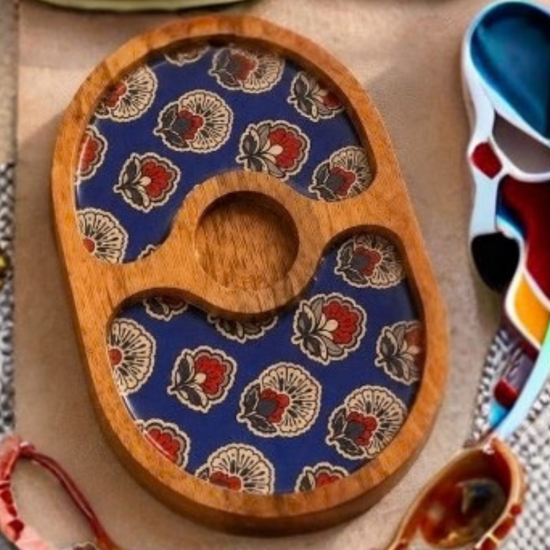 Two in One Platter with Bowl