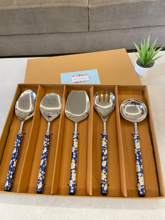 Gardenia Cutlery set of 5