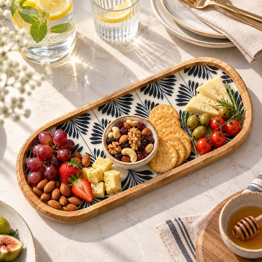 Black Leaf Nile Platter