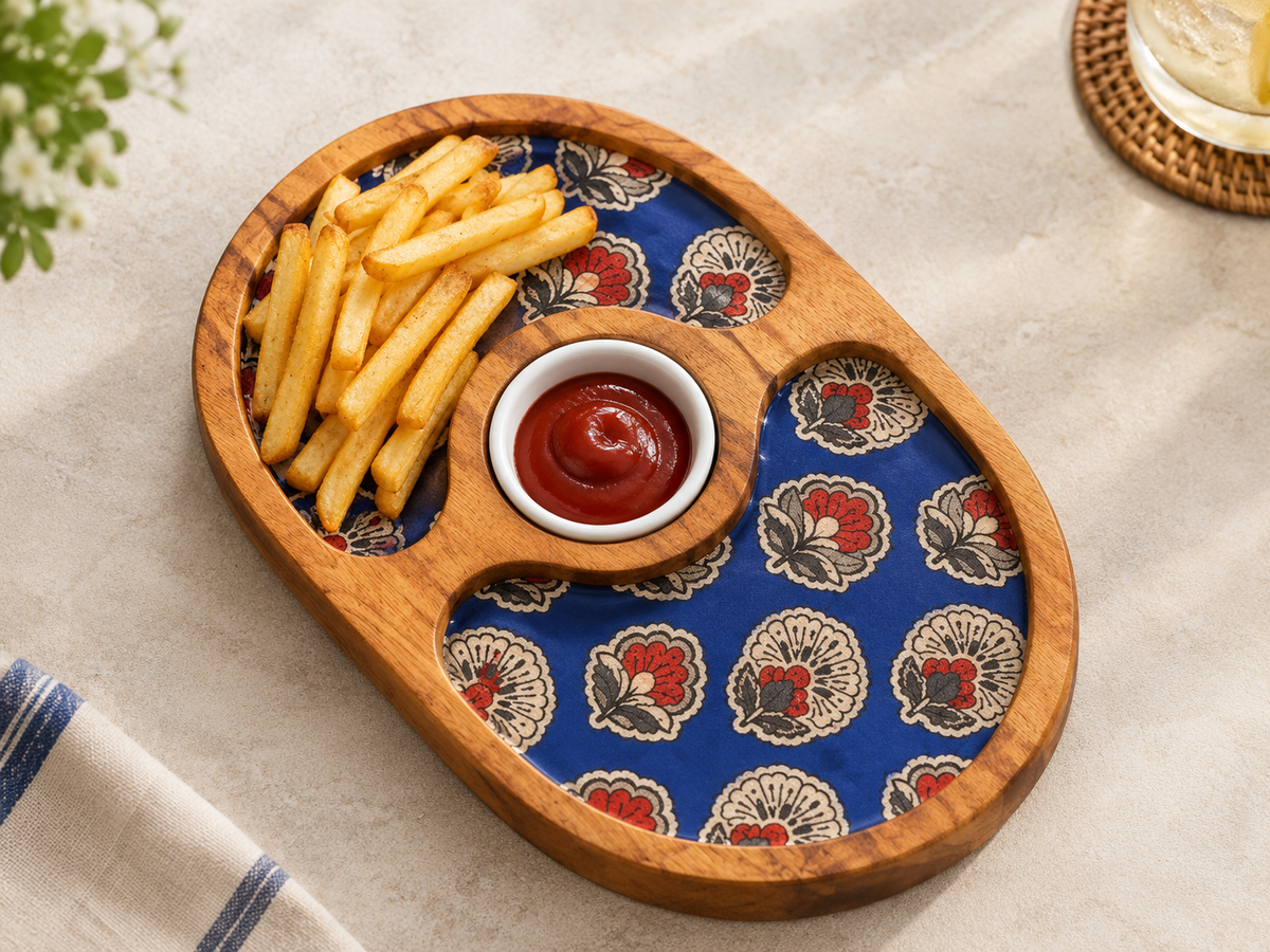 Two in One Platter with Bowl