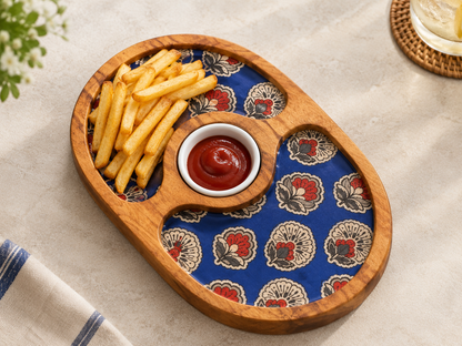 Two in One Platter with Bowl